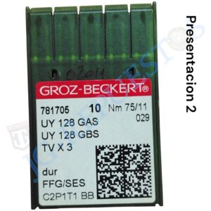AGUJA RECUBRIDORA UY128 GAS #75/11 (INDUSTRIAL) 02011
