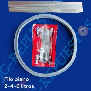 EMPAQUE ORIGINAL 2-4-6 LITROS OLLA DE PRESION UMCO NACIONAL -6645