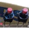 INTERRUPTOR TÁCTIL SKRCADD010 PARA LAVADORA, PULSADOR DE 2 PIES, 9X13MM, RESISTENTE AL AGUA Y AL POLVO 0438 - Imagen 3