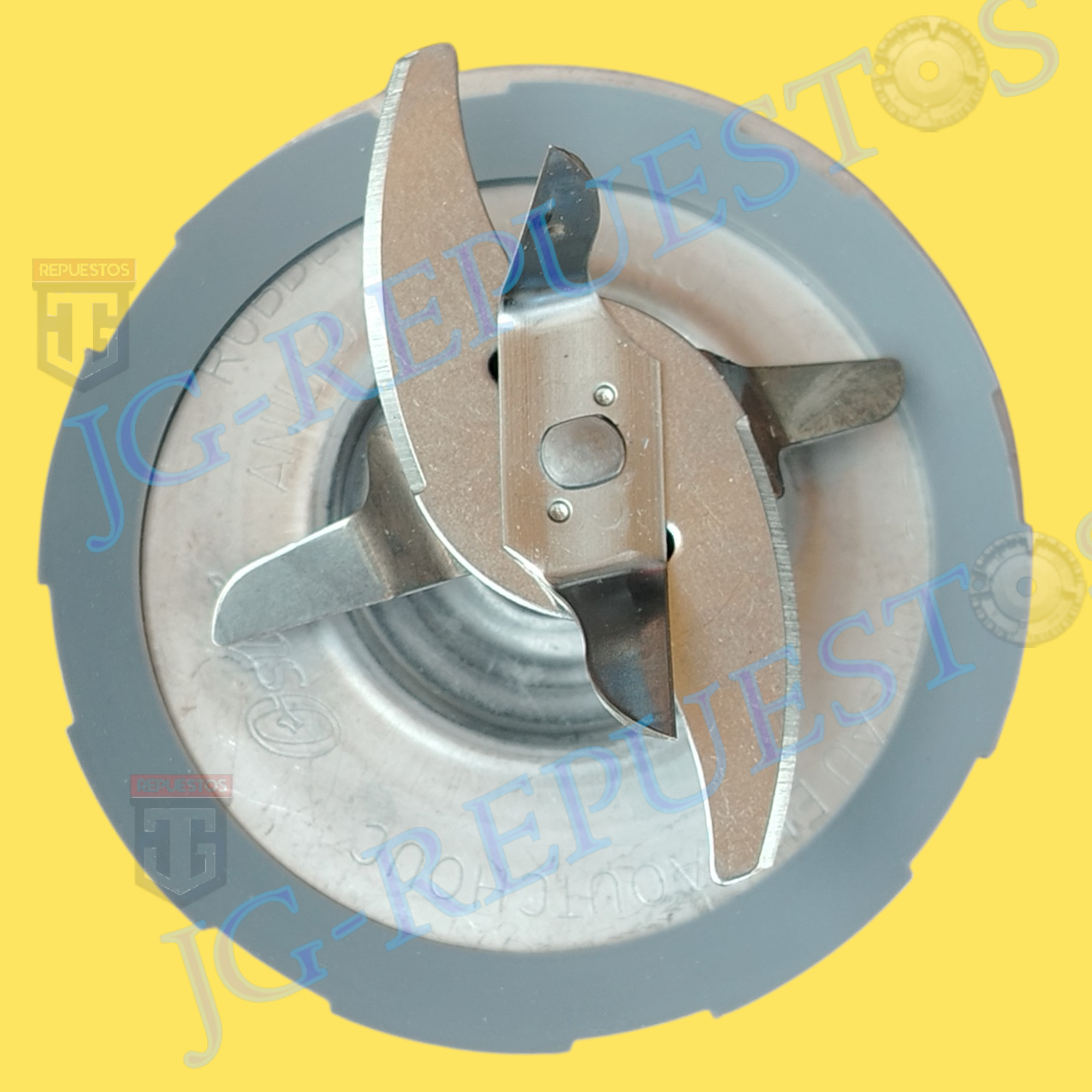 CUCHILLA ORIGINAL OSTER XPERT 6 ASPAS BASE,GRANDE,DIAMETRO EXTERIOR:9.3CM PARA LICUADORA OSTER -7864 - Imagen 2