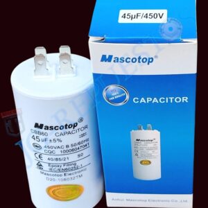 CAPACITOR DE MARCHA 45UF 450 VAC 50/60HZ 0435