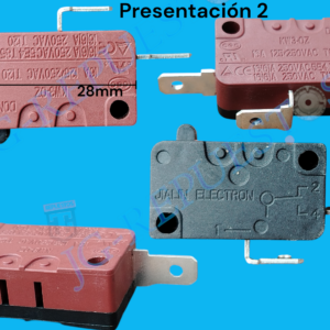 MICROSWITCH ORIGINAL MICROONDAS WHIRLPOOL-15A, 125-250VAC -981