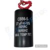 CAPACITOR LAVADORA ASIÁTICA 27 µf - 250 VAC 3227