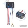 Interruptor de luz táctil de AC110-230V, lámpara de mesa, módulo de Control de atenuación, Sensor, Interruptor táctil Compatible con lámpara incandescente, candelabro LED  -0587