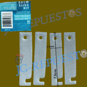 KIT DESLIZADORES RULIMAN SECADORA GENERAL ELECTRIC 449R
