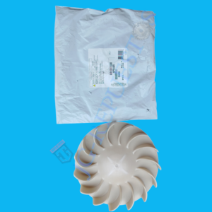 VENTILADOR INTERNO DE PLÁSTICO 15 ASPAS CURVAS - ØEXT:21.7CM ORIGINAL SECADORA WHIRLPOOL -424