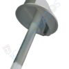PERILLA COCINA GRIS VASTAGO LARGO PARA GAS (GENERAL ELECTRIC/MABE) 6836 - Imagen 2