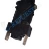 SWITCH NEGRO TIPO TIMBRE COCINA INDURAMA NEGRO, PLASTICO, 2 PINES, LOGO PULSADOR -10A 250 V 6542NEG - Imagen 2