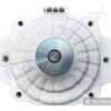 MOTOR LG INVERTER BLANCO PARA LAVADORA, TIENE POLEA EN EL EJE, DE 5 CANALES, LARGO: 19 CM 310 V LA422EMP2