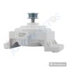 MOTOR LG INVERTER BLANCO PARA LAVADORA, TIENE POLEA EN EL EJE, DE 5 CANALES, LARGO: 19 CM 310 V LA422EMP2 - Imagen 3