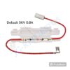 Fusible especial de alta presión para horno microondas, 6x40mm,   0,8a,  Fusible de tubo de vidrio, 5000V, 700mA, 6x40mm, 5kV  0601 - Imagen 2