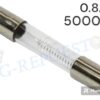 Fusible especial de alta presión para horno microondas, 6x40mm,   0,8a,  Fusible de tubo de vidrio, 5000V, 700mA, 6x40mm, 5kV  0601
