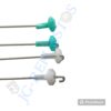 KIT  BARRAS DE SUSPENCIONES ORIGINAL, ( BLANCA :63CMM TRASERA)  (AZUL:62 CMM DELANTERA) DE LAVADORA INDURAMA  -0535 - Imagen 2
