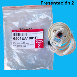 NIVEL DE AGUA/SWITCH/PRESOSTATO/SENSOR ORIGINAL LAVADORA LG -2630LG