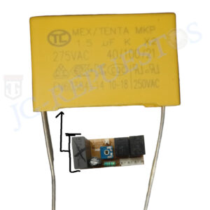 Condensador/Capacitores, 275VAC/21110.2100VAC, 1.5, 1.08, 1.10, 12.5, 16, 20, 25, 25+5, 30, 35, 40, 45, 50, 60, 70, 80, 100, 125, 150, 189-227, 200, 233-292, 250, 270-324, 300, 320-384, 350, 408-480, 460, 500, 540-640, 590-708, 600, 708-850, 850-1020, 1000-1200 Uf  -0754