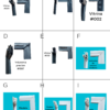 MODELOS DE CAUCHO/EMPAQUE PARA REFRIGERADORAS, VITRINAS, CONGELADORES ETC -0790 - Imagen 2