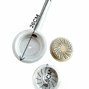 KIT DE BASE Y TAPILLA DE LLAMA SUPERIOR, DE ALUMINIO PARA COCINA INDUSTRIAL -0801 - MODELO 1