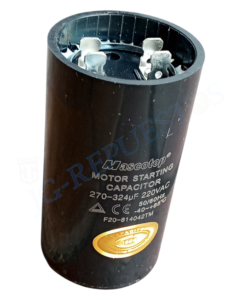 CAPACITOR NEGRO DE ARRANQUE 220VAC 270-324uF 4 TERMINALES 0754-24
