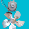 MOTOR VENTILADOR CON ASPA, SIN BASE, 0.40/0.75A, 1300/1500RPM 220-110VAC 50/60Hz PARA CONGELADOR -0834 - Imagen 2
