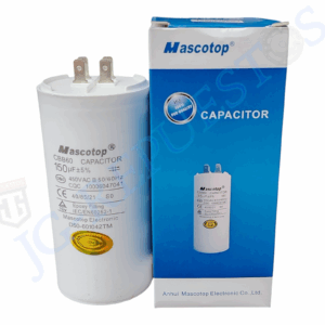 CAPACITOR/CONDENSADOR PLASTICO BLANCO 450VAC 150uF 4 TERMINALES 0754-31