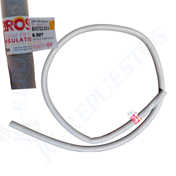 RUBATEX 1/4""X1/4""X2.0M BROSS AIRE ACONDICIONADO -A304BRO