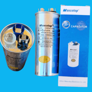 CAPACITOR/CONDENSADOR METALICO 450VAC 40+5uF 9 TERMINALES 0754-54