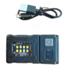 Linterna COB multifuncional, linterna LED de ángulo Ajustable para exteriores, llavero portátil, luz magnética, lámpara de advertencia para acampada -0861 - Imagen 2