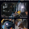 Linterna COB multifuncional, linterna LED de ángulo Ajustable para exteriores, llavero portátil, luz magnética, lámpara de advertencia para acampada -0861 - Imagen 7
