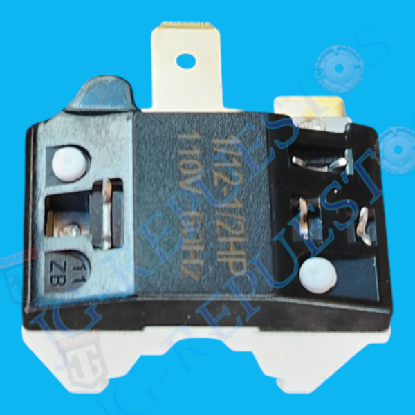 PROTECTOR TERMICO 1/12-1/2 110V 60Hz PARA REFRIGERADOR -12529-R - Imagen 3