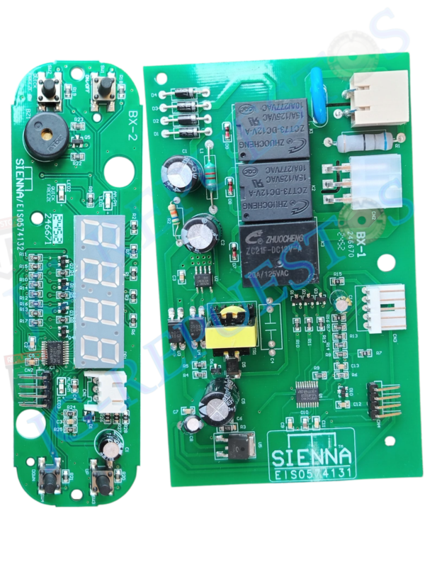 KIT TARJETA ELECTRÓNICA/CEREBRO/PANEL SIENA REFRIGERADORA INDURAMA -1068 - Imagen 3
