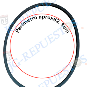 BANDA BELTA LAVADORA HK-BY 24.6, PERÍMETRO EXTERIOR: 62.3CM -0901