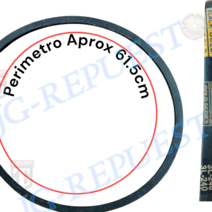 BANDA BLACK GOLD LAVADORA 3L240-N17RN  PERÍMETRO EXTERIOR: 61.5CM -0902