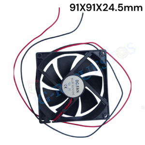 VENTILADOR 12V ,7 ASPAS 9.1X9.1CM REFRIGERADORA MABE - SAMSUNG -102