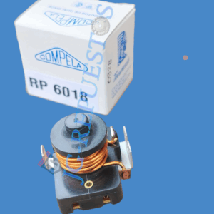 RELAY COMPELA ORIGINAL 1/3HP RP6018-CXR PARA MOTORES/COMPRESORES DE REFRIGERACION -0928