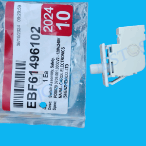 SWITCH DE PUERTA EBF61496102 DE 3 TERMINALES ORIGINAL SECADORA LG -4453-LG