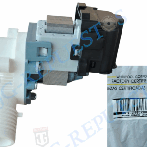 BOMBA DE AGUA 120V ORIGINAL LAVADORA WHIRLPOOL 3598