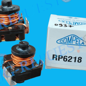 RELAY COMPELA 1/3+ HP RP6218-CXR PARA MOTOR/COMPRESOR DE REFRIGERACION 0937