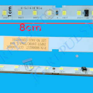 TARJETA LUZ LED 24VDC, 70mA, 1.68W  8X1CM PARA REFRIGERADORA -0939