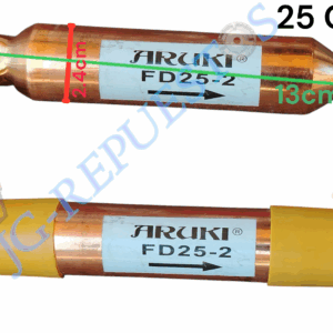 FILTRO DE COBRE SOLDABLE 25GR REFRIGERADORA TODAS LAS MARCAS 1025