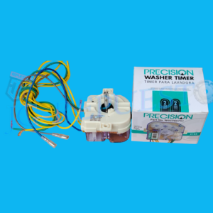 TIMER CUADRADO 5 CABLES+1 PUENTEADO-2 SUJECIONES RECTAS PRECISION LAVADORA WHIRLPOOL-PRIMA-FRIGILUX 3105