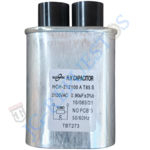 CAPACITOR 0.90uF   50/60HZ 2100VAC DE MICROONDAS0 -0955