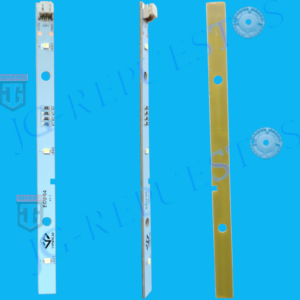 TIRA FUENTE LED 12VDC 16. X 1CM PARA REFRIGERADORA INDURAMA  -0956