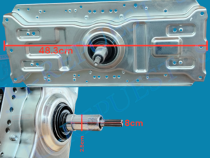 TRANSMISIÓN METÁLICA 11 ESTRÍAS LAVADORA FRIGIDAIRE - ELECTROLUX 3777