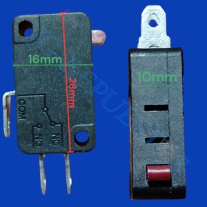 MICRO SWITCH 16A 125V S/PALANCA 3 CONTACTOS Y  -0989