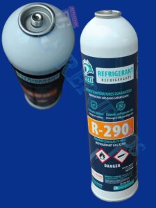 POTE DE GAS REFRIGERANTE R290 - 370GR ORIGINAL YETI REFRIGERADORA TODAS LAS MARCAS -13170-YET