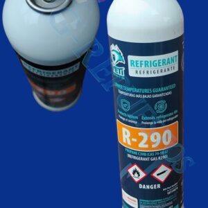 POTE DE GAS REFRIGERANTE R290 - 370GR ORIGINAL YETI REFRIGERADORA TODAS LAS MARCAS -13170-YET