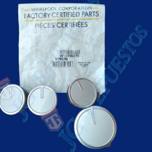 KIT PERILLAS 49.5mm Y 6.7CM ORIGINAL LAVADORA/SECADORA WHIRLPOOL -3993