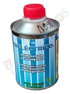 DIELECTRICO ELIMINADOR DE HUMEDAD, LIMPIADOR/LIMPIEZA INTERNO PARA SISTEMA DE REFRIGUERACION 250GR -0998